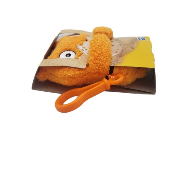 Hasbro Ugly Dolls To Go Keychain Stuffed Plush Clip Toy 5"  Wage Orange-Yellow - Picture 4 of 6